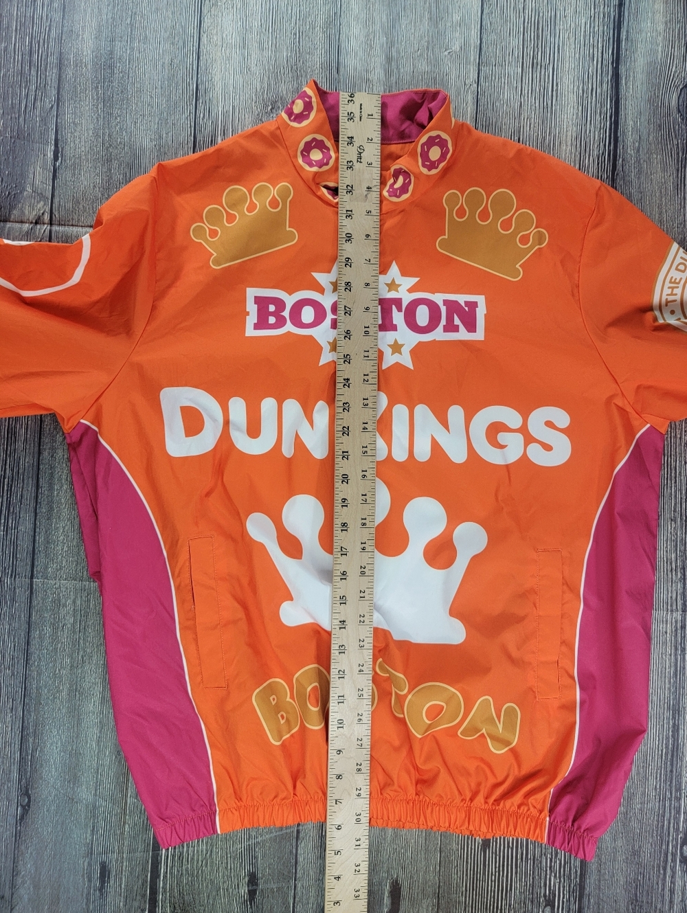 Dunkin Donuts x Boston DunKings 2024 Superbowl Tracksuit Set Size XL - Picture 12 of 14